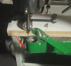 补鞋机前头露出牙齿的处理